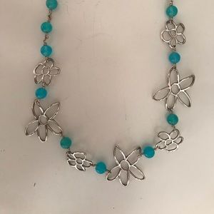 James Avery Freeform Flower Necklace